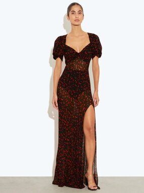 MAGNOLIA FLORAL DRESS